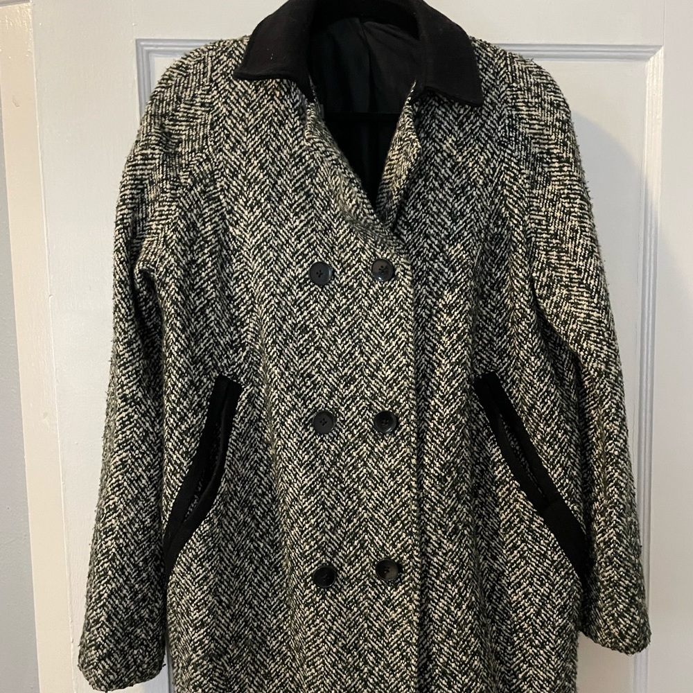 Top Shop US 10 mid length coat